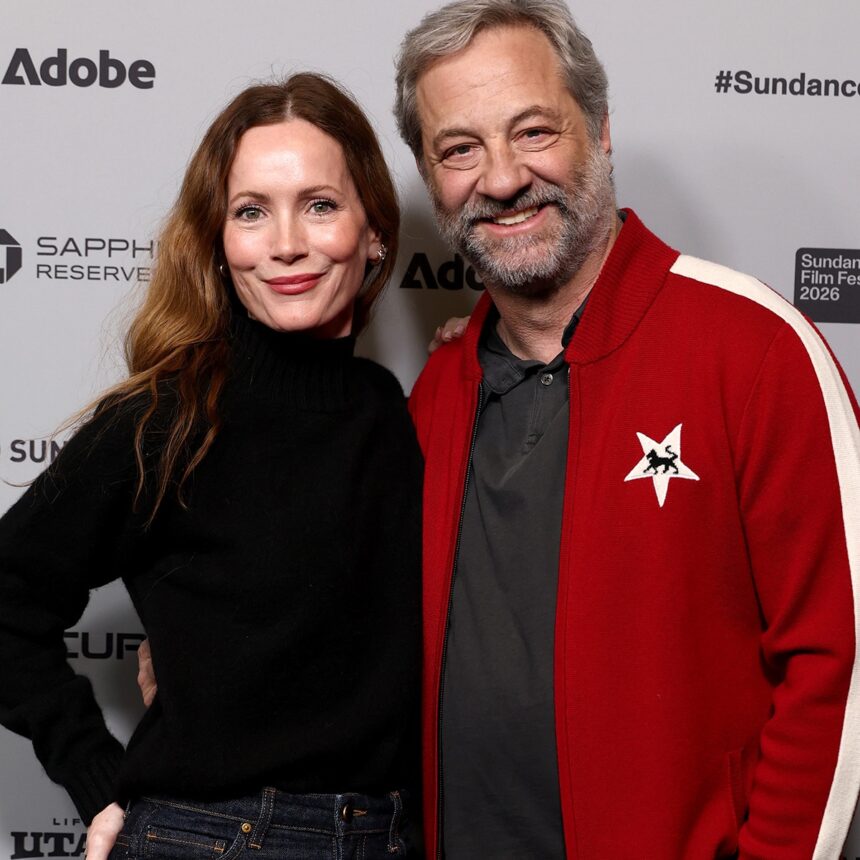 Leslie Mann Details Judd Apatow’s Ozempic Weight Gain, Not Weight Loss