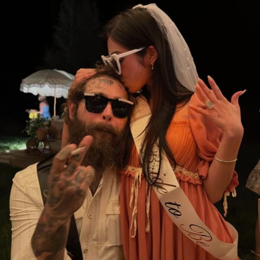 Ο Post Malone αρραβωνιάστηκε με την Christy Lee, περισσότερο από ένα χρόνο μετά την αρχή της σχέσης τους