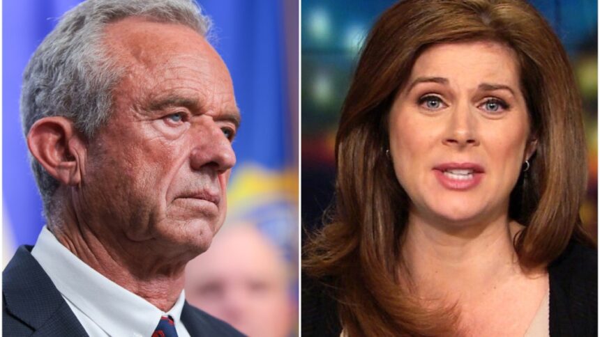 Ο RFK Jr. επιτίθεται στην Erin Burnett του CNN, κατηγορώντας την ότι πάσχει από «σύνδρομο παραφροσύνης κατά του Τραμπ» λόγω ρεπορτάζ που διαψεύδει τους ισχυρισμούς για τις τιμές των γευμάτων