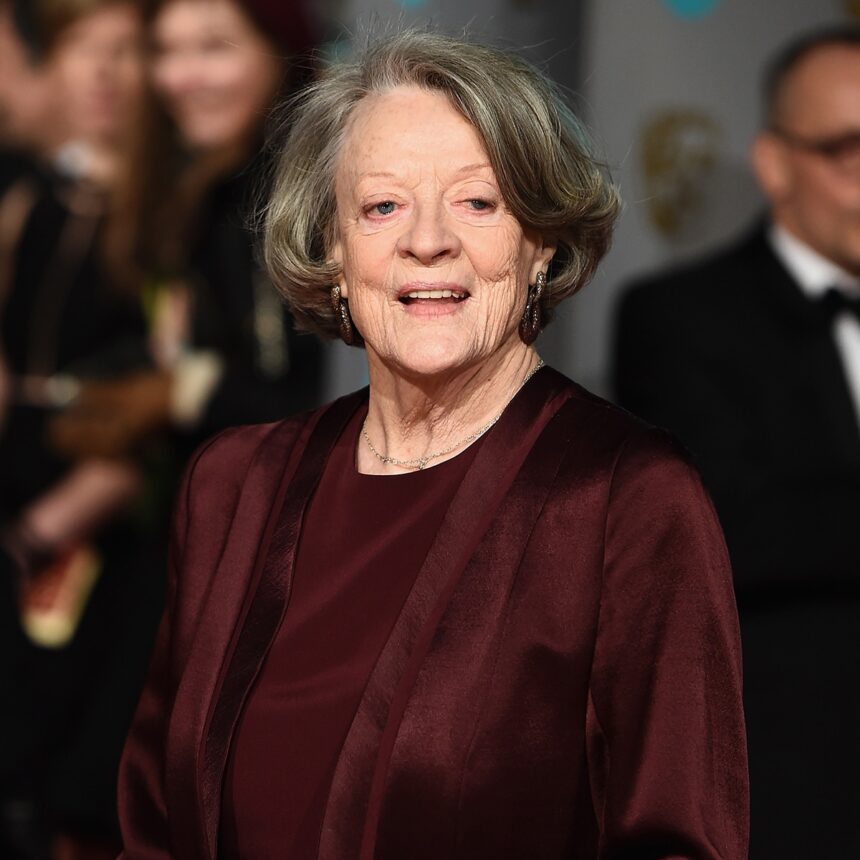 Maggie Smith’s Will Leaves Sons Chris, Toby  Million Estate After Death