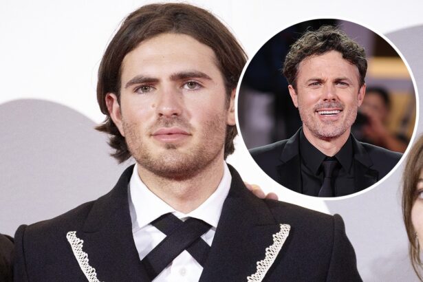 Casey Affleck’s Son Indiana Makes Rare Appearance at Venice Film Festival