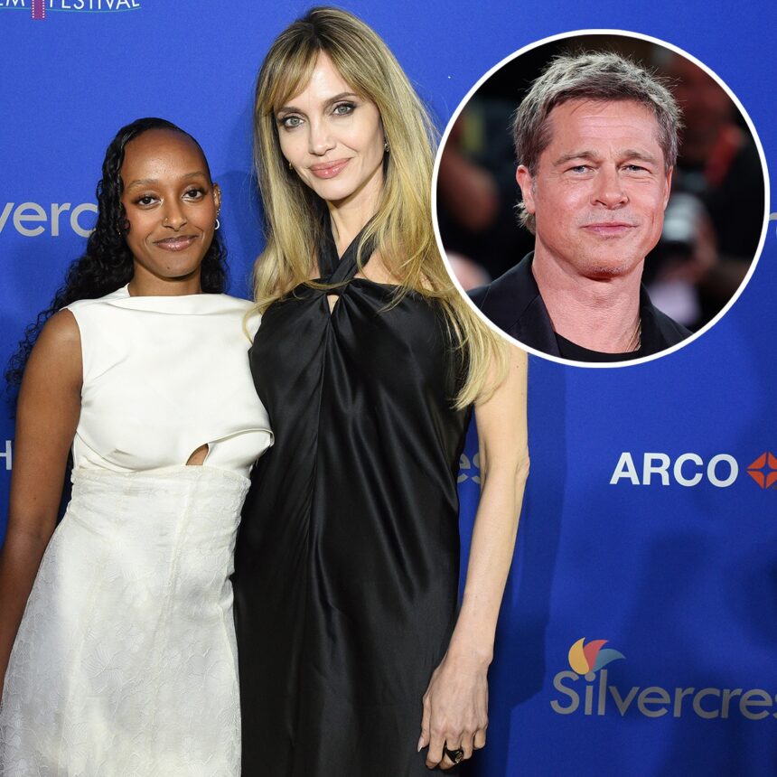 Brad Pitt, Angelina Jolie’s Daughter Zahara Officially Drops Pitt Last Name