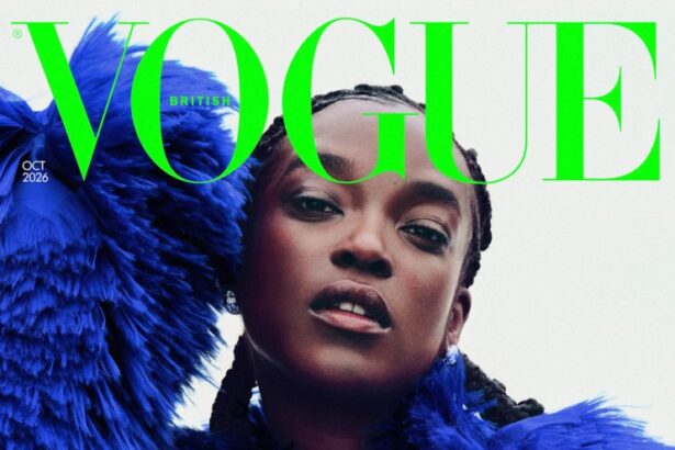 Η Wunmi Mosaku δεσμεύει το Electric Blue Bottega Veneta για τη βρετανική Vogue