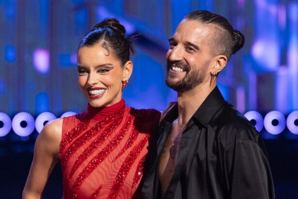 DWTS’ Maura Higgins, Mark Ballas Discuss New Traitors Cast