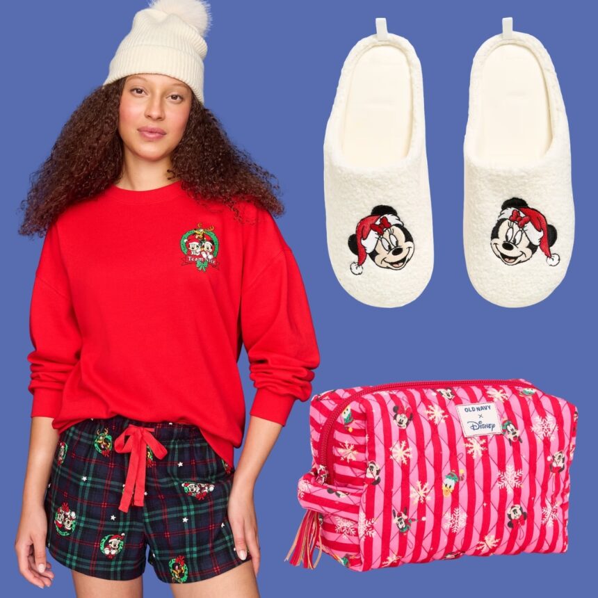 Old Navy x Disney Holiday Family Pajamas Collection: Mickey & Friends
