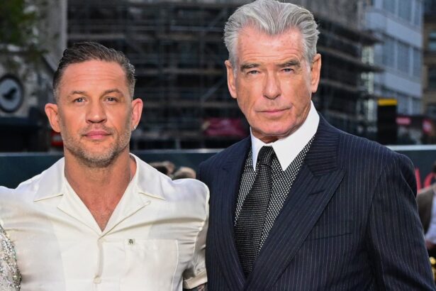 Tom Hardy’s MobLand Costar Pierce Brosnan Says There’s No Feud