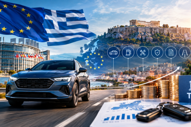 Το αυτοκίνητο γεμίζει τα ευρωπαϊκά ταμεία: €427 δισ. φόροι – €9,7 δισ. στην Ελλάδα