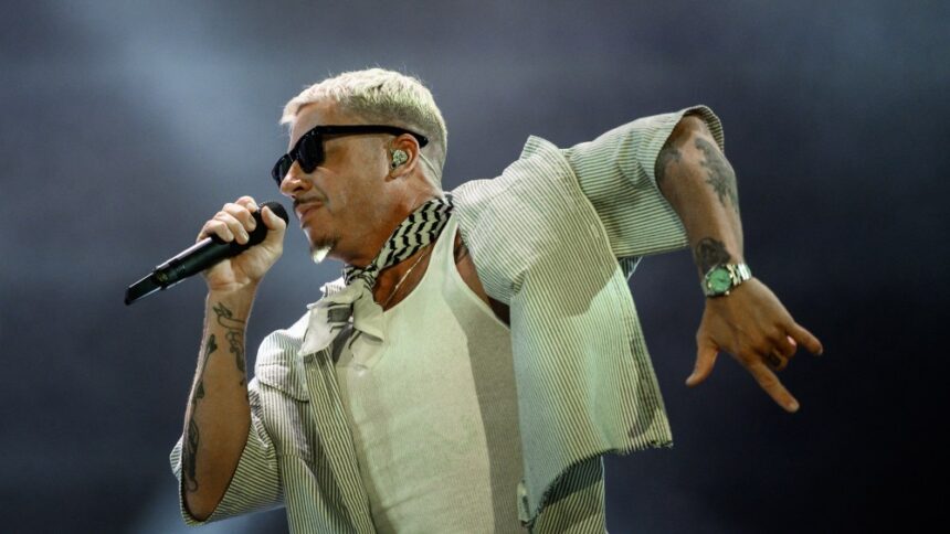 Macklemore Calls for ‘Free Palestine’ Onstage During Ed Sheeran Tour