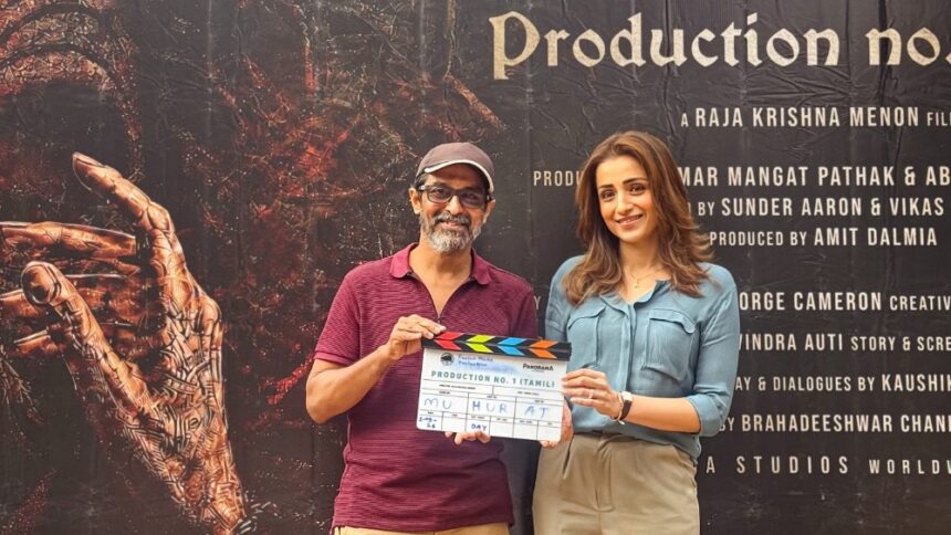 Trisha Krishnan Toplines Panorama Studios’ First Tamil Film