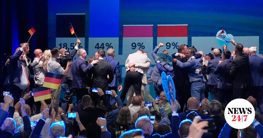 exit poll: Στο 44,5% η AfD, υπερδιπλάσιο ποσοστό από το κυβερνών CDU