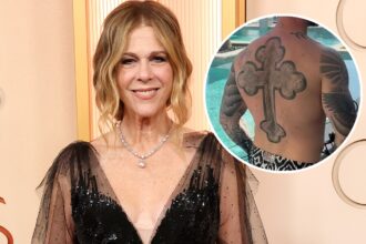 Rita Wilson Shows Off Back Tattoo That Matches Son Chet Hanks’