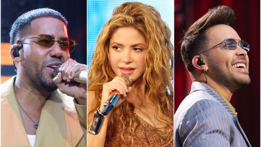 Shakira, Romeo Santos, Prince Royce Win Big at Premios Juventud 2026