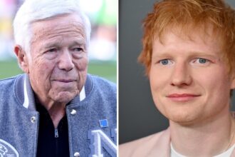 Robert Kraft Says Ed Sheeran Is Donating  Million to ‘Fight This Humanitarian Crisis’ in Gaza, and Kraft Is Matching Him: ‘All Lives Are Worth Protecting’