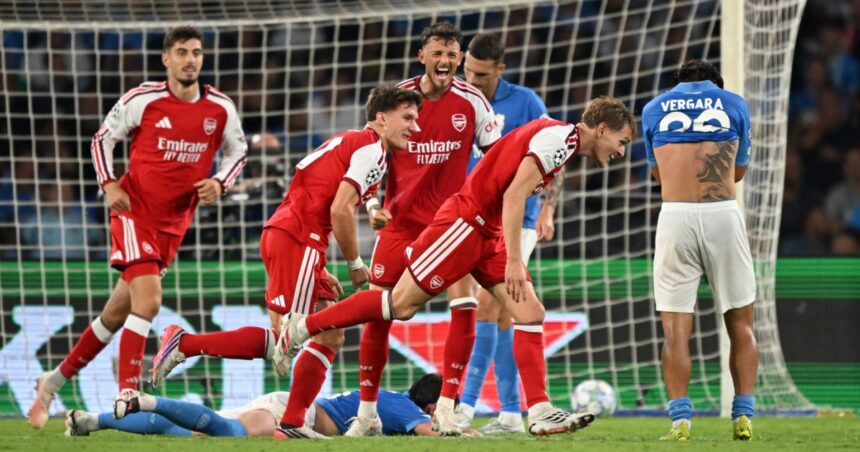 Champions League: Ο Τζόλης σέρβιρε τη νίκη στην Άρσεναλ, «εξάστερη» η Παρί στην πρεμιέρα