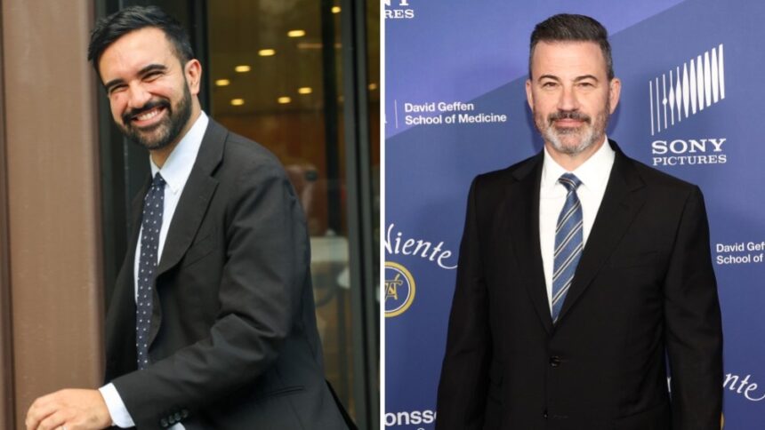 Mayor Zohran Mamdani Refuses Jimmy Kimmel’s Request to Text Trump a Selfie of Them