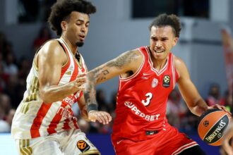 Ολυμπιακός – Ερυθρός Αστέρας 89-87: Τα highlights της νίκης των «ερυθρολεύκων»