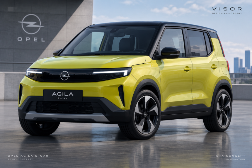 Opel Agila: Στα σκαριά το τρίτο E-Car της Stellantis μετά τα Citroën 2CV και Fiat Koala