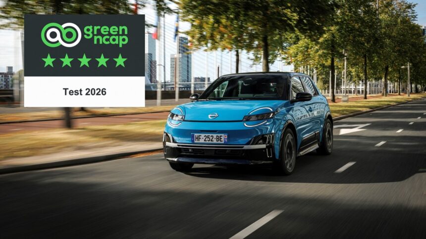 Nissan MICRA: Η κορυφαία διάκριση βιωσιμότητας από τον Green NCAP
