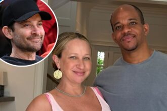 Γιατί ο Tobey Maguire officiated τον γάμο της πρώην του Jennifer Meyer με τον Geoffrey Ogunlesi