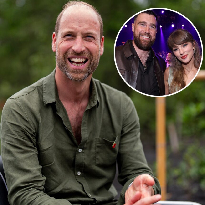 Η φωτογραφία της Τέιλορ Σουίφτ και του Τράβις Κέλς με τη βασιλική οικογένεια ήταν σχεδόν αδύνατη.
