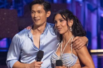 DWTS’ Jenna Johnson, Harry Shum Jr. React to Carrie Ann Inaba Lift Critique