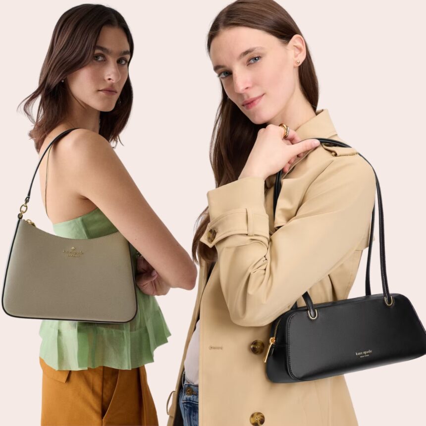 Οι τσάντες ώμου της Kate Spade είναι εξαιρετικές επιλογές δώρων για τις γιορτές και είναι σε προσφορά.