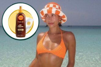 Hailey Bieber’s Go-To Sun Care Brand for a Year-Round Glow Is on Sale