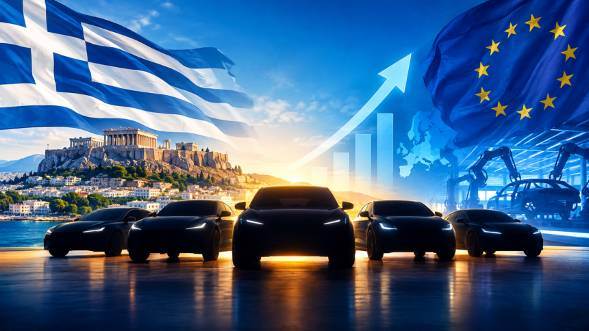ACEA: Η ελληνική αγορά αυτοκινήτου τρέχει ταχύτερα από την ΕΕ