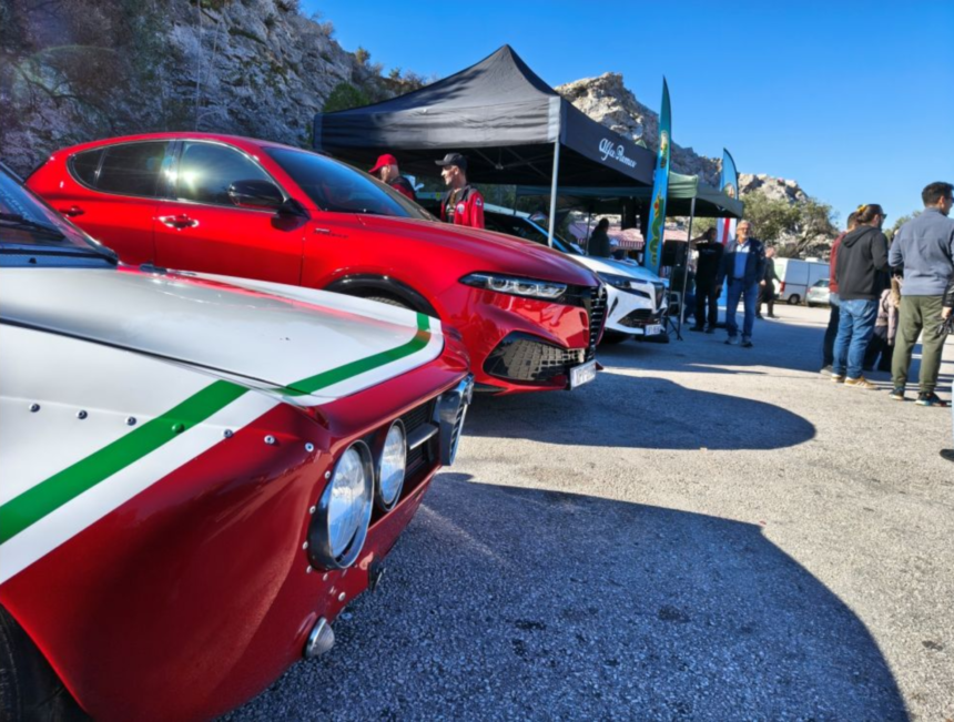 Alfa Romeo: Η μεγάλη συνάντηση στον Λυκαβηττό με μοντέλα από κάθε εποχή