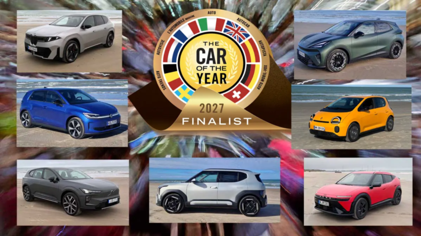 Ιστορική επτάδα στο Car of the Year 2027 – Μόνο ηλεκτρικά αυτοκίνητα στον τελικό