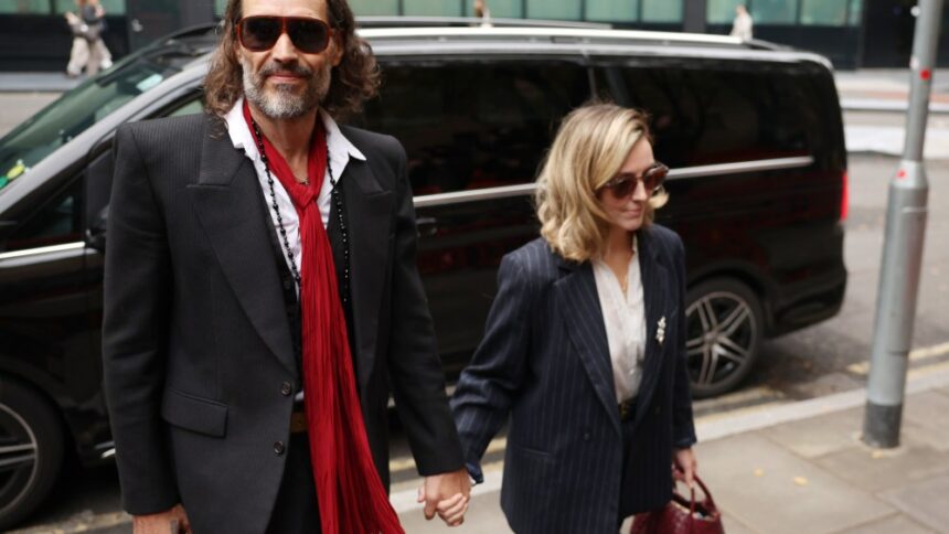 Russell Brand’s Wife Calls Him an ‘Amazing Husband’ at Rape Trial