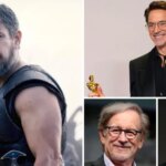 The translation into Greek for “The Odyssey’ Oscar Campaign Launch: Downey Jr., del Toro, Spielberg” is:

“Λανσάρισμα Καμπάνιας Όσκαρ για ‘Η Οδύσσεια’: Ντάουνι Τζούνιορ, ντελ Τόρο, Σπίλμπεργκ”