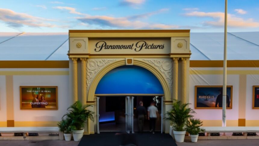 Paramount Brings its Iconic Arch to Mipcom as Booths Reflect Market