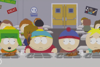 The translation into Greek would be: “South Park Σεζόν 29 Επεισόδιο 4: Η Νότια Αμερική Χάνει το Κρέας της.”