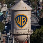 Warner Bros. Water Tower Repainted to Add ‘A Skydance Corporation’