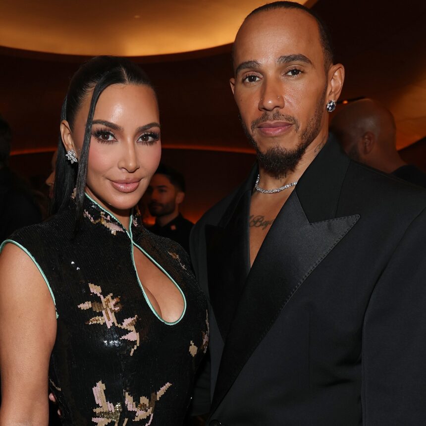 Kim Kardashian “Wasn’t Ready to Open Up” Before Lewis Hamilton Romance