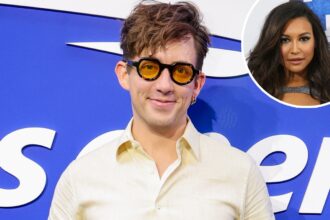 Glee’s Kevin McHale Bonds With Naya Rivera’s Son Josey in Photo