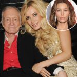 Hugh Hefner’s Wife Crystal Harris Asks Jessica Biel to Drop Playboy Movie