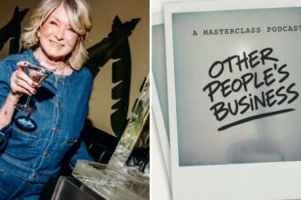Masterclass Launches Podcast With Martha Stewart as First Guest